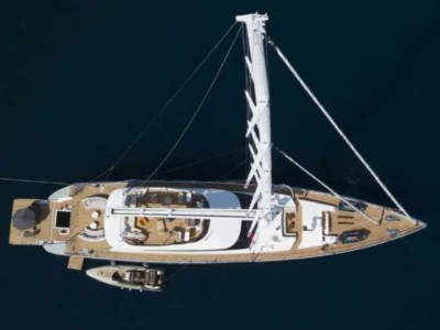 Ekmar Yachting All About U 2 Motor Sailing Yacht Cruising Day Time Top View 400x300