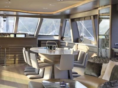 Ekmar Yachting All About U 2 Motor Sailing Yacht Main Saloon Rear View 400x300