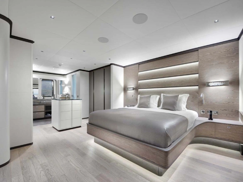 Ekmar Yachting All About U 2 Motor Sailing Yacht Master Cabin Front View