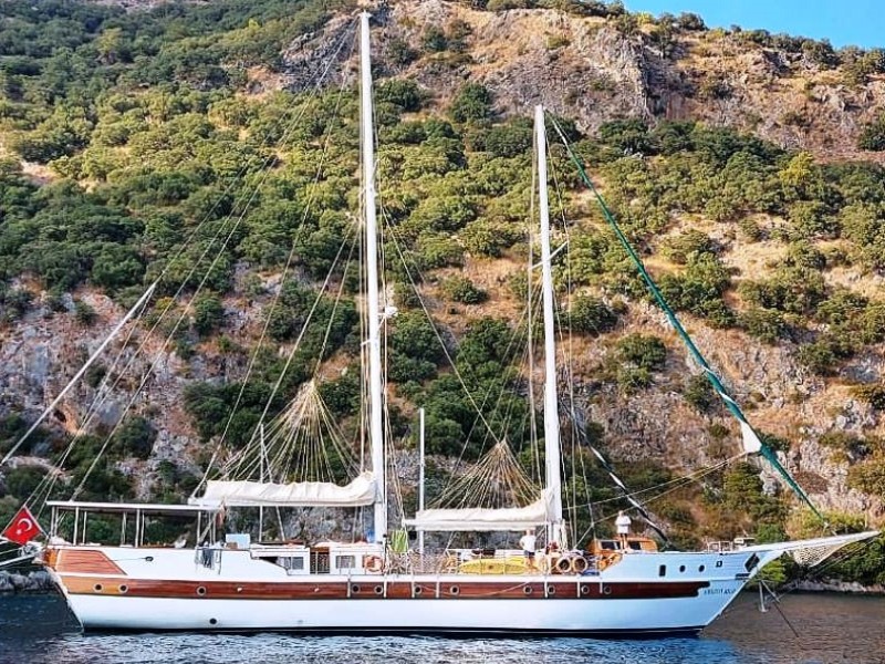 Ekmar Yachting Amazon Solo Gulet Exterior Left Side View