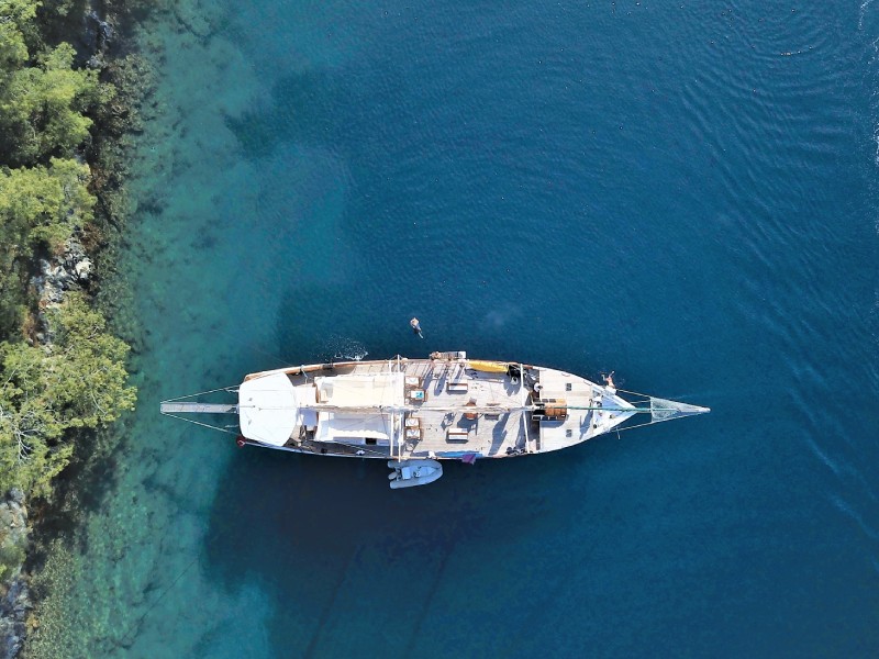 Ekmar Yachting Amazon Solo Gulet Exterior Top View