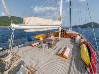 Ekmar Yachting Amazon Solo Gulet Sundeck Left Side View 400x300