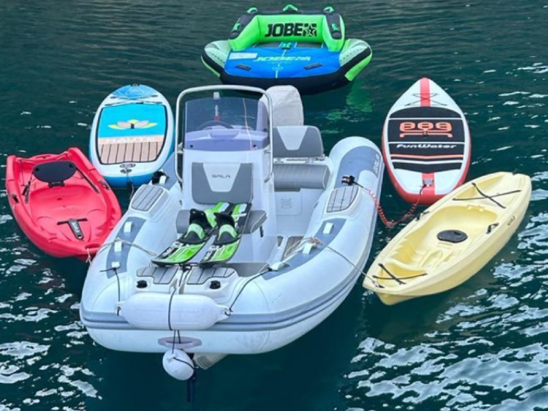 Ekmar Yachting Amazon Solo Gulet Water Toys View