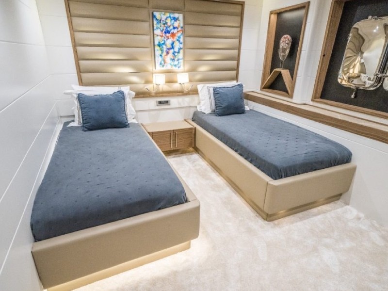Ekmar Yachting Deep Water Yacht Twin Cabin View