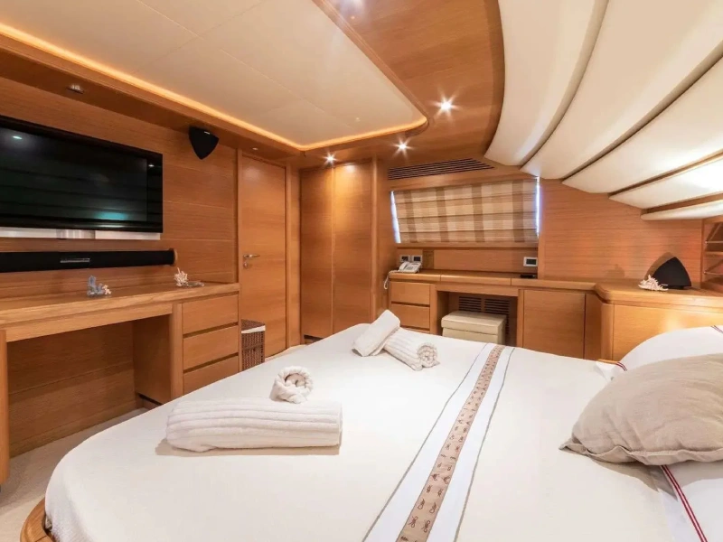 Ekmar Yachting Funda D Motor Yacht Master Cabin View