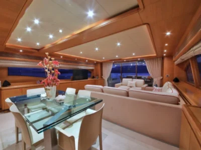 Ekmar Yachting Funda D Motor Yacht Saloon And Formal Dining Saloon View 400x300