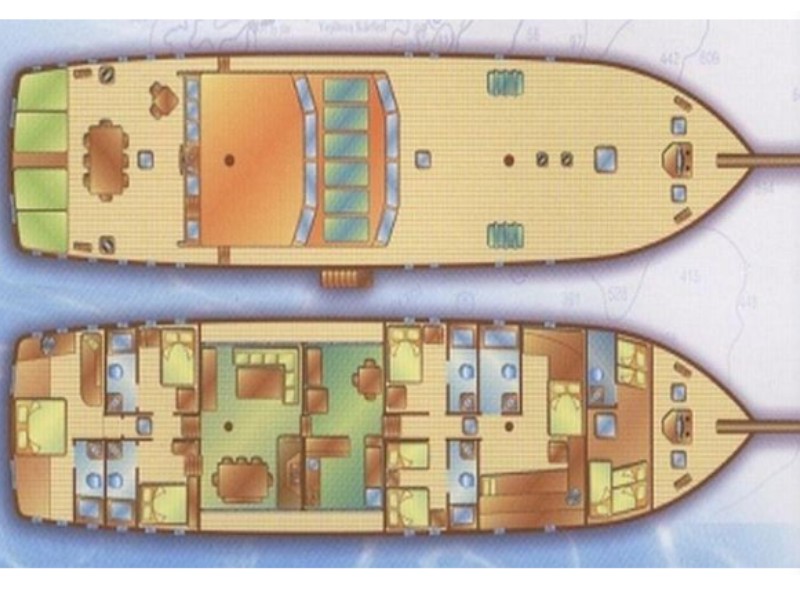 Ekmar Yachting Grande Mare Layout View