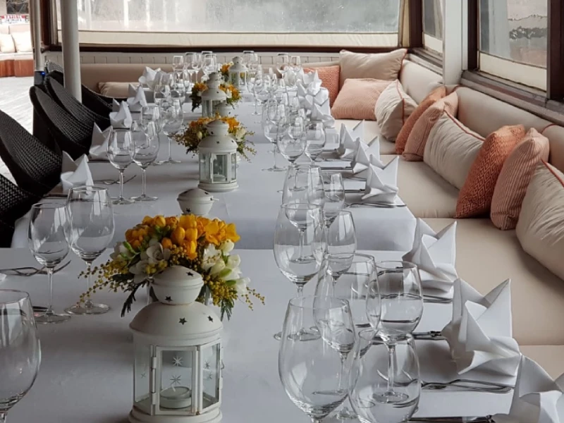Ekmar Yachting Halas 71 Motor Yacht Al Fresco Dining Area View