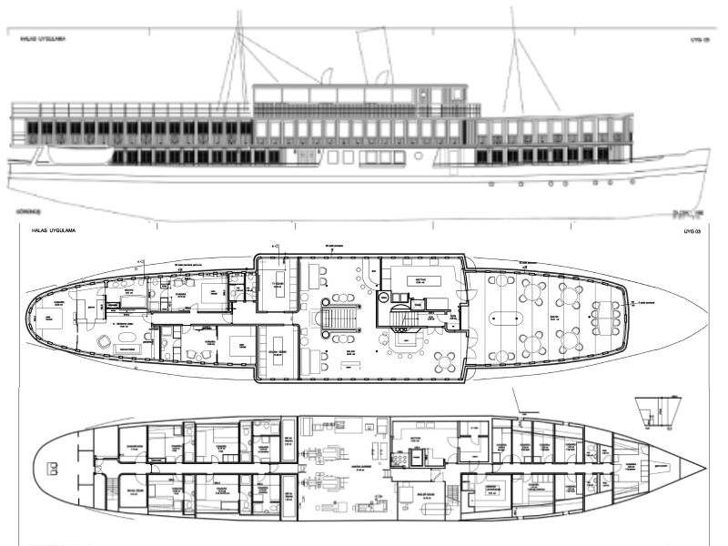Ekmar Yachting Halas 71 Motor Yacht Layouts View
