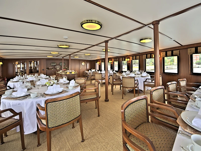 Ekmar Yachting Halas 71 Motor Yacht Restaurant View