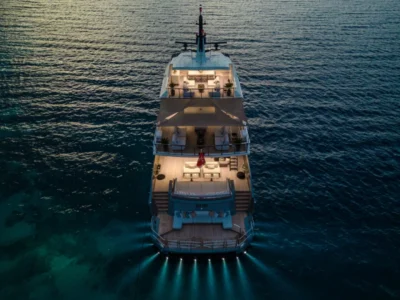 Ekmar Yachting Illusion Ii Motor Yacht Aft Deck Evening View 400x300