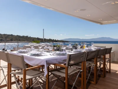 Ekmar Yachting Illusion Ii Motor Yacht Al Fresco Dining Area View 400x300