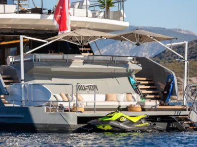 Ekmar Yachting Illusion Ii Motor Yacht Beach Club With Water Toys Area View 400x300