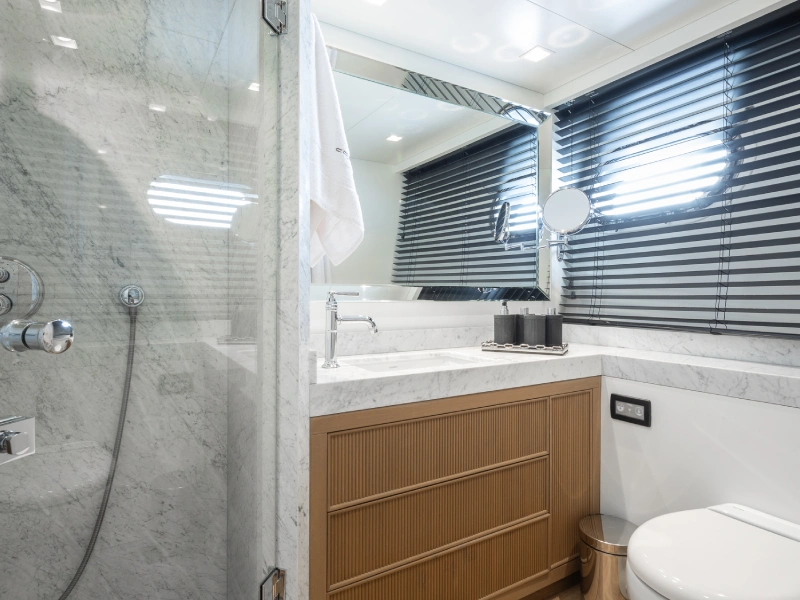 Ekmar Yachting Illusion Ii Motor Yacht Double Cabin En Suite Bathroom View