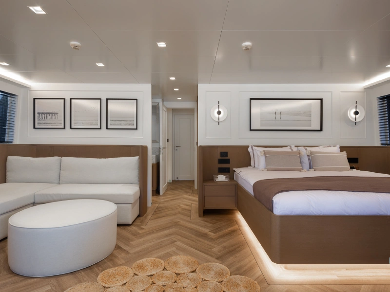 Ekmar Yachting Illusion Ii Motor Yacht Master Cabin View