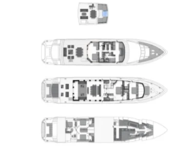 Ekmar Yachting Illusion Ii Motor Yacht Layouts View 400x300