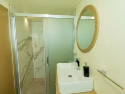 Ekmar Yachting Lycian Dream Motor Yacht Master Cabin En Suite Bathroom Front View 400x300
