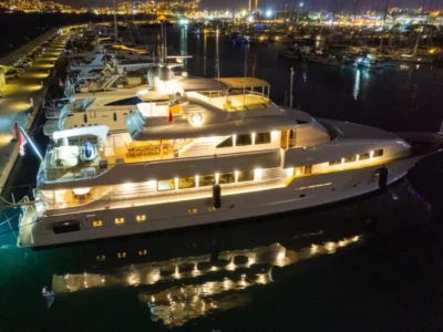 Ekmar Yachting Merve Motor Yacht Night View 400x300