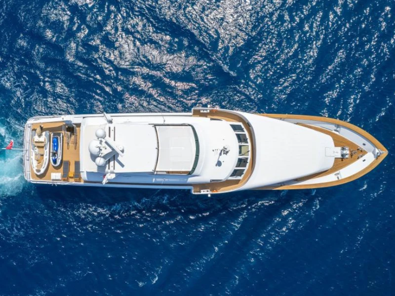 Ekmar Yachting Merve Motor Yacht Top View