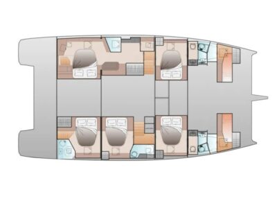 Ekmar Yachting Mus 3 Catamaran Cabin Layouts View 400x300