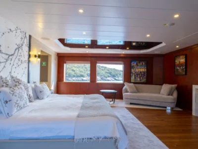 Ekmar Yachting Ocean Breeze Motor Yacht Master Cabin One View 400x300