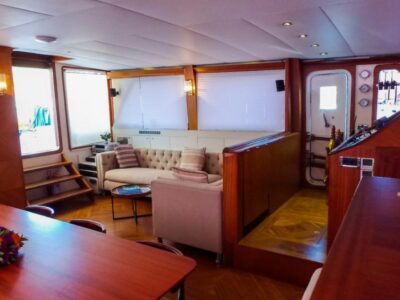 Ekmar Yachting Papa Joe Gulet Saloon Side View 400x300
