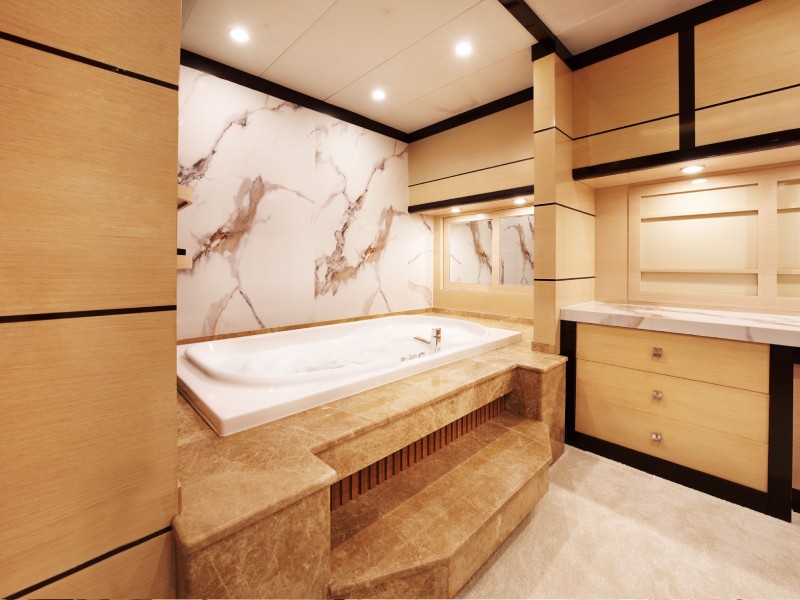 Ekmar Yachting Perla Del Mare En Suite Bathroom Bath View