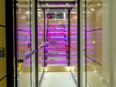Ekmar Yachting Perla Del Mare Lower Deck Corridor Upper Deck View 400x300