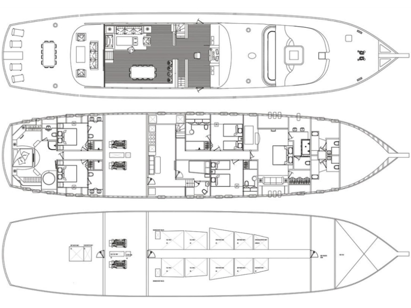 Ekmar Yachting Perla Del Mare Layout View