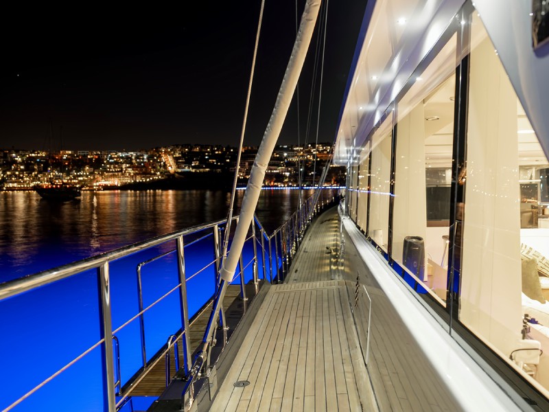Ekmar Yachting Perla Del Mare Side Decks View