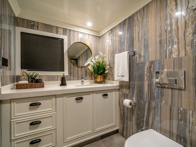 Ekmar Yachting Queen Of Makri Master Cabin En Suite Bathroom Lavatory View