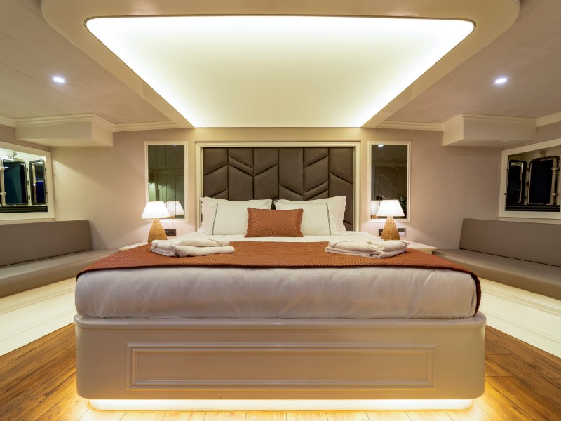 Ekmar Yachting Queen Of Makri Master Cabin Vip Two View