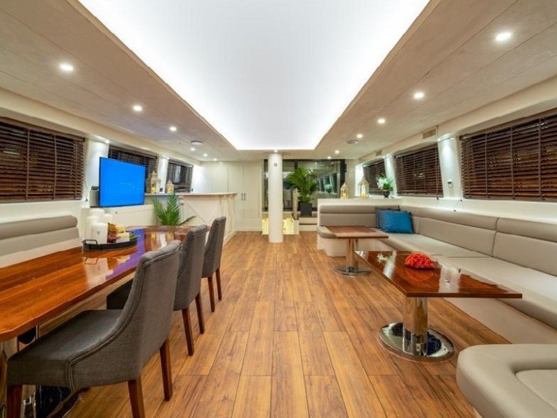 Ekmar Yachting Queen Of Makri Saloon Front View