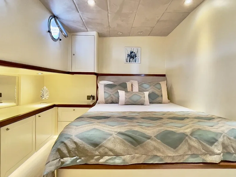 Ekmar Yachting Derya Deniz Gulet Yacht Double Cabin Front View