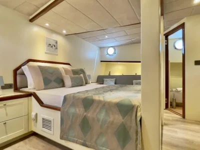 Ekmar Yachting Derya Deniz Gulet Yacht Double Cabin Left Side View 400x300