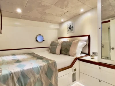 Ekmar Yachting Derya Deniz Gulet Yacht Double Cabin Side View 400x300