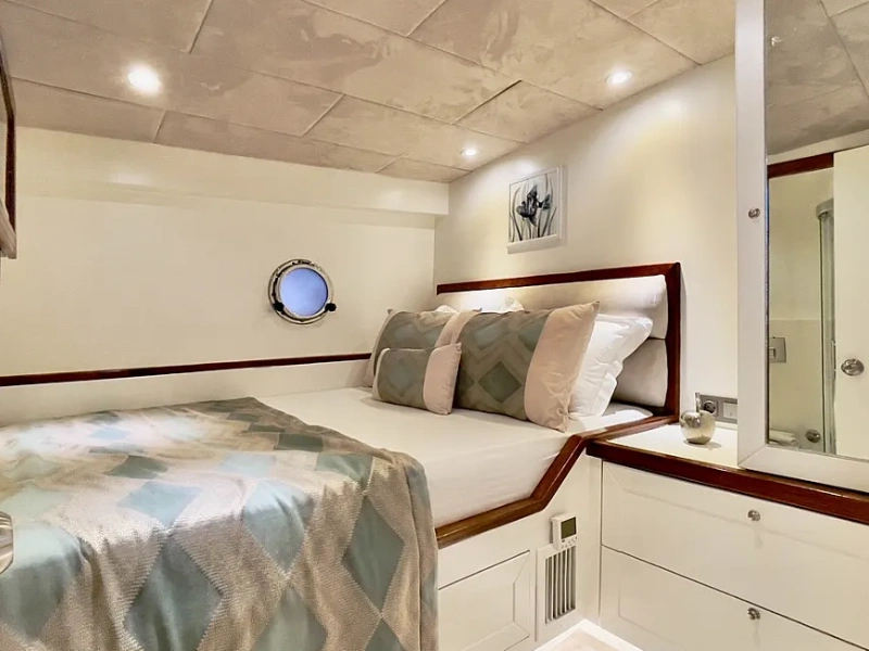 Ekmar Yachting Derya Deniz Gulet Yacht Double Cabin Side View