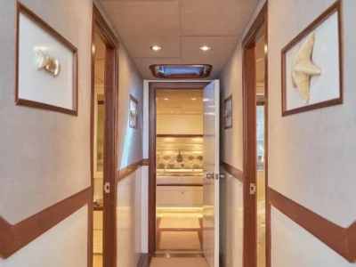 Ekmar Yachting Grand Sailor Gulet Yacht Cabins Corridor View 400x300