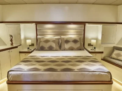 Ekmar Yachting Grand Sailor Gulet Yacht Double Cabin Front View 400x300