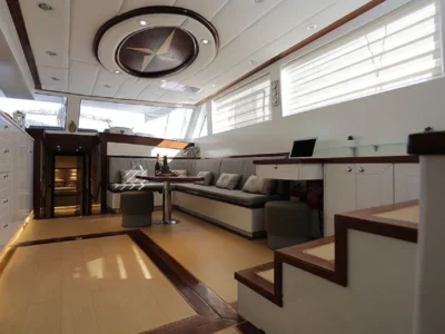 Ekmar Yachting Grand Sailor Gulet Yacht Main Saloon View 400x300