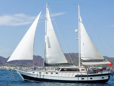 Ekmar Yachting Grand Sailor Gulet Yacht Sailes Open Side View 400x300