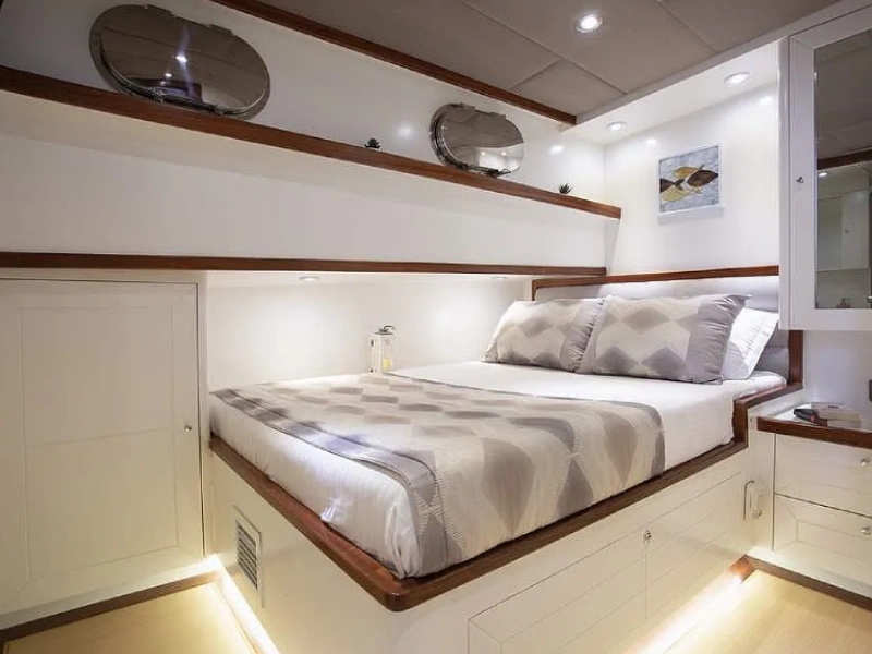 Ekmar Yachting Grand Sailor Gulet Yacht Double Cabin Side View