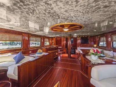 Ekmar Yachting S Dogu Gulet Yacht Main Saloon Front View 400x300